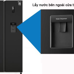 Tủ lạnh Casper Inverter 458 lít RS-460PBW